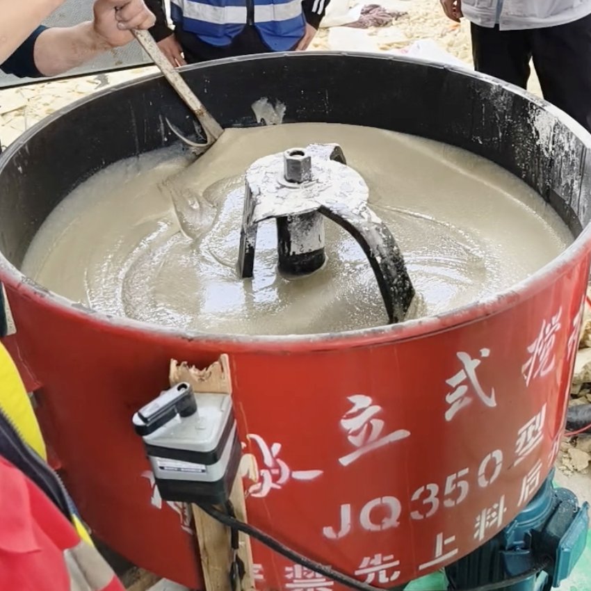 松北汽轮机余热压缩机导热油设备底座耐高温环氧树脂灌浆料